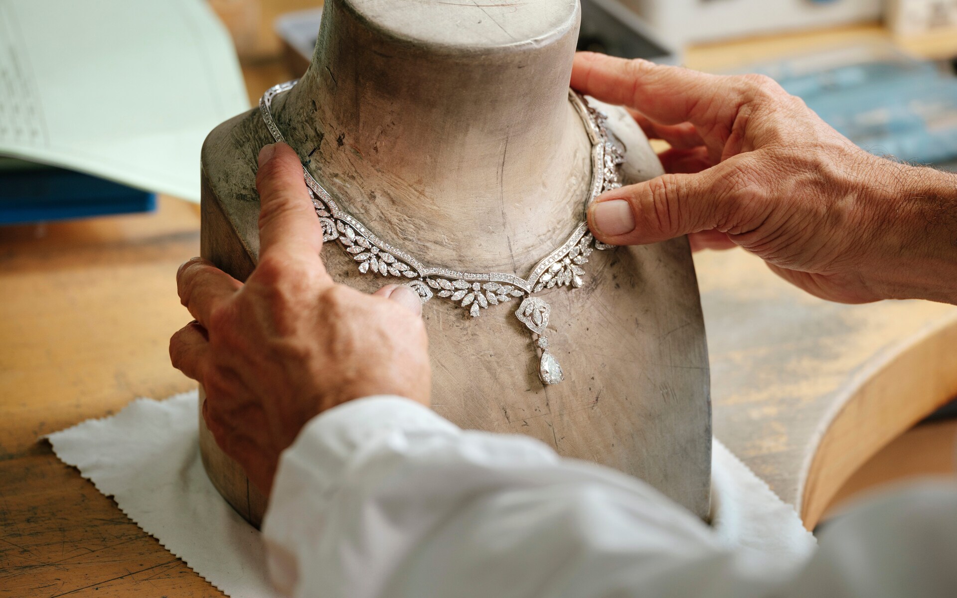 Elegant jewellery craftsmanship